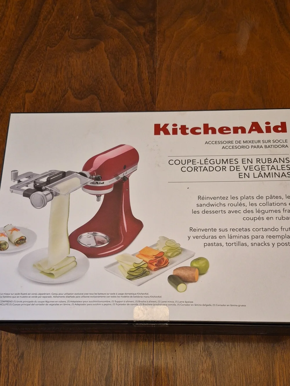 KITCHEN AID Vegetable Sheet Cutter Stand Mixer Attachment